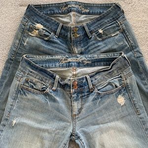 American Eagle Jeans Bundle (Size 8)